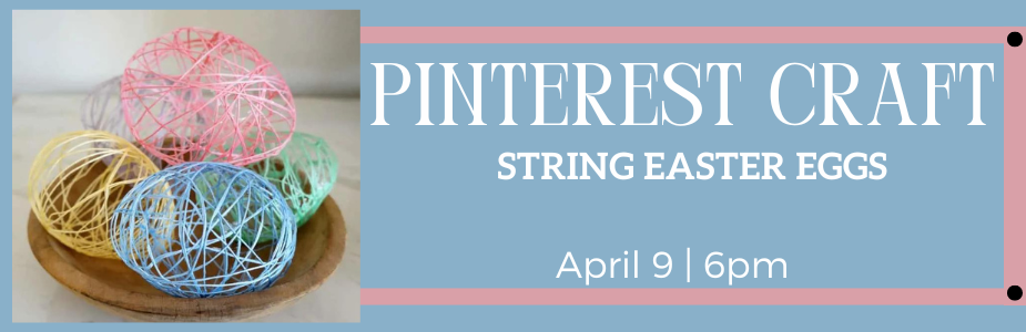 pinterest craft april 9 6pm