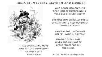 NEW History, Mystery, Mayhem and Murder