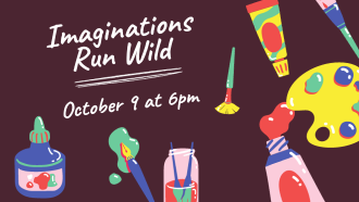 imaginations run wild october 9 at 6pm