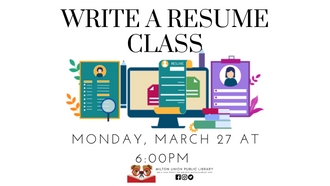 Resume Writing Class