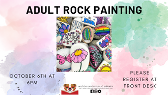 Adult Rock Painting