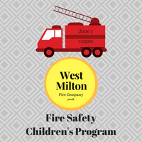 West Milton Fire Company Children's Program